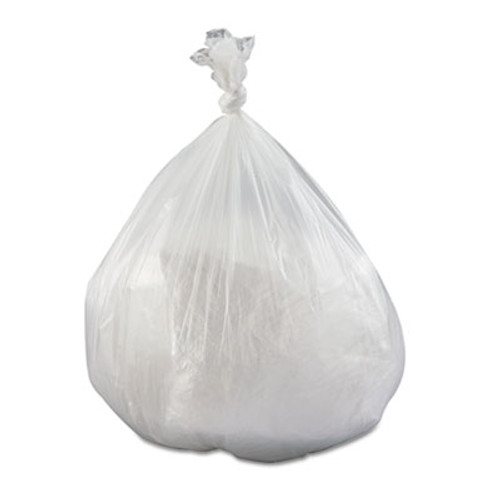 Inteplast Group High-Density Interleaved Commercial Can Liners  60 gal  17 microns  43  x 48   Clear  200 Carton (IBS S434817N)