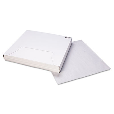 Bagcraft Grease-Resistant Paper Wraps and Liners  15 x 16  White  1000 Box  3 Boxes Carton (BGC 057015)