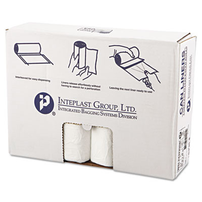 Inteplast Group Low-Density Commercial Can Liners  16 gal  0 5 mil  24  x 32   White  500 Carton (IBS SL2432XHW)