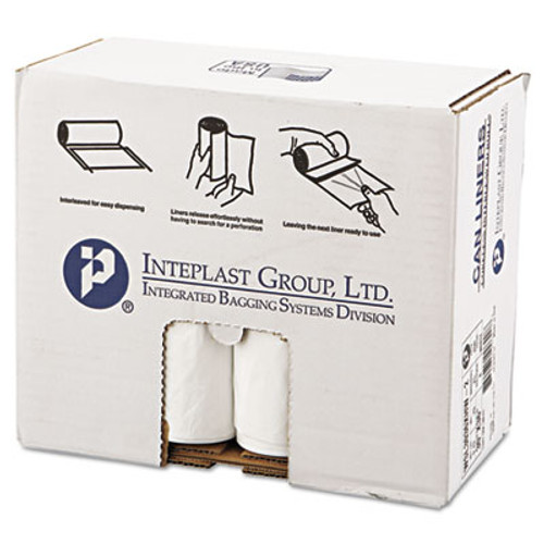 Inteplast Group Low-Density Commercial Can Liners  30 gal  0 7 mil  30  x 36   White  200 Carton (IBS SL3036XHW-2)