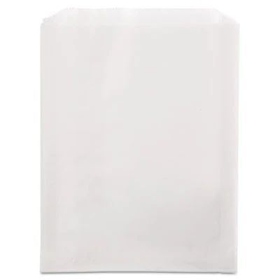 Bagcraft Grease-Resistant Single-Serve Bags  6 5  x 8   White  2 000 Carton (BGC 300422)