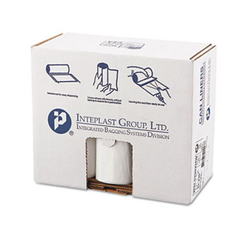 Inteplast Group Low-Density Commercial Can Liners  33 gal  0 8 mil  33  x 39   White  150 Carton (IBS SL3339XHW)
