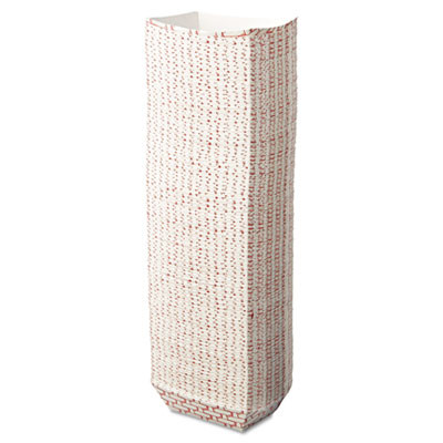 Boardwalk Paper Food Baskets  1 4 lb Capacity  Red White  1000 Carton (BWK 30LAG025)