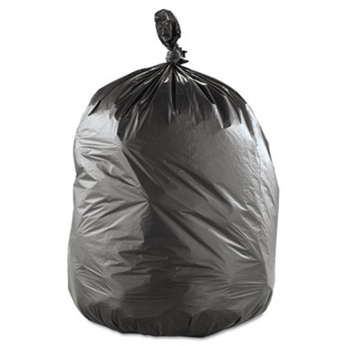 Inteplast Group High-Density Commercial Can Liners Value Pack  60 gal  19 microns  38  x 58   Black  150 Carton (IBS VALH3860K22)