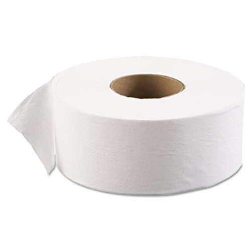 Boardwalk JRT Jr  Bath Tissue  Jumbo  Septic Safe  1-Ply  White  3 1 2  x 2000 ft  12 Carton (BWK 6101)