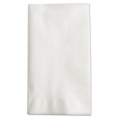 Scott 1 8-Fold Dinner Napkins  2-Ply  17 x 14 63 100  White  250 Pack  12 Packs Carton (KCC 98200)