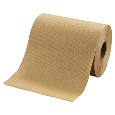 Morcon Tissue Morsoft Universal Roll Towels  8  x 350 ft  Brown  12 Rolls Carton (MOR R12350)
