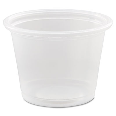 Dart Conex Complements Portion Medicine Cups  1oz  Clear  125 Bag  20 Bags Carton (DCC 100PC)