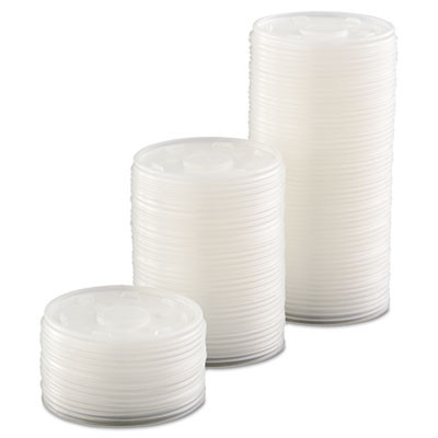 Dart Plastic Cold Cup Lids  Fits 10oz Cups  Translucent  1000 Carton (DCC 10SL)