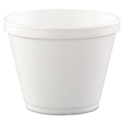 Dart Food Containers  Foam 12oz  White  25 Bag  20 Bags Carton (DCC 12SJ20)