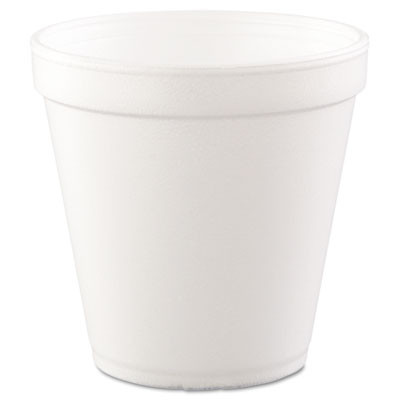 Dart Foam Containers  Foam  16oz  White  25 Bag  20 Bags Carton (DCC 16MJ20)