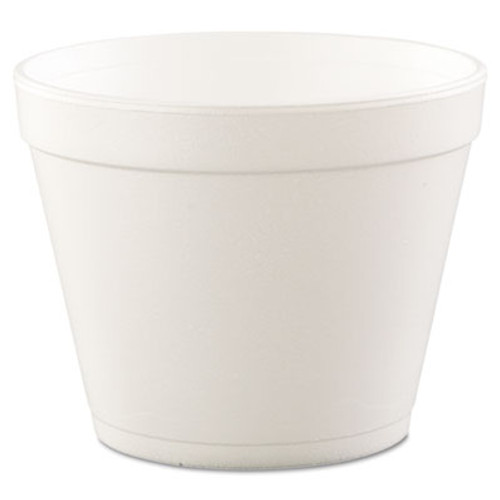 Dart Foam Containers  Foam  24oz  White  25 Bag  20 Bags Carton (DCC 24MJ48)