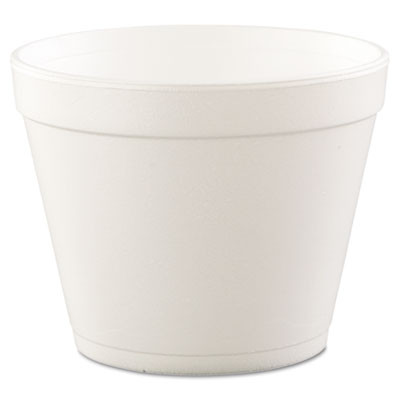 Dart Foam Containers  Foam  24oz  White  25 Bag  20 Bags Carton (DCC 24MJ48)