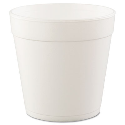 Dart Foam Containers  32oz  White  25 Bag  20 Bags Carton (DCC 32MJ48)