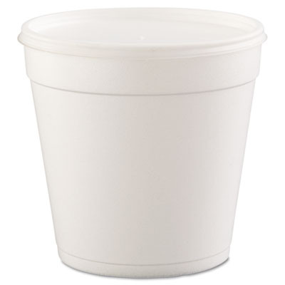 Dart Foam Containers  32oz  White  25 Bag  20 Bags Carton (DCC 32MJ48)