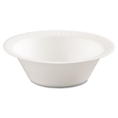Dart Non-Laminated Foam Dinnerware  Bowl  6oz  White  125 Pack  8 Packs Carton (DCC 5BWWC)
