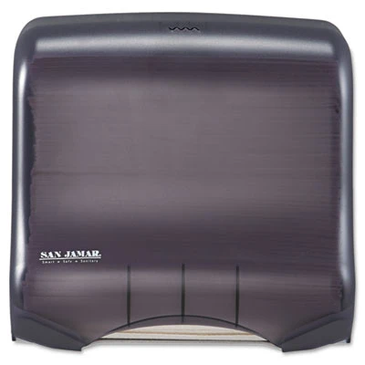 San Jamar Ultrafold Towel Dispenser  11 1 2w x 6d x 11 1 2h  Black Pearl (SAN T1750TBKRD)