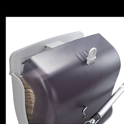 San Jamar Ultrafold Towel Dispenser  11 1 2w x 6d x 11 1 2h  Black Pearl (SAN T1750TBKRD)