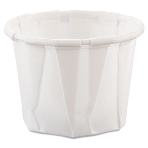 Dart Paper Portion Cups   75oz  White  250 Bag  20 Bags Carton (SCC 075)