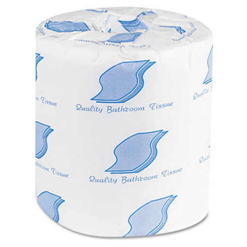 GEN Bath Tissue  Septic Safe  2-Ply  White  500 Sheets Roll  96 Rolls Carton (GEN 500)