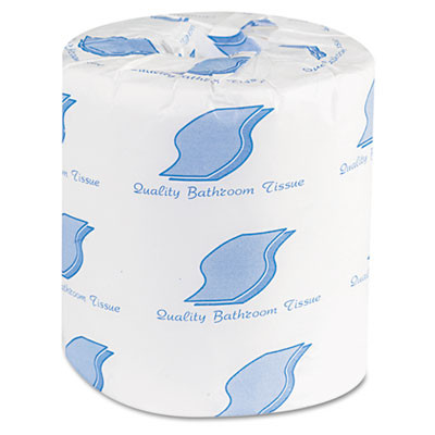 GEN Bath Tissue  Septic Safe  2-Ply  White  500 Sheets Roll  96 Rolls Carton (GEN 500)