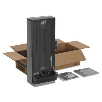 Dixie SmartStock Utensil Dispenser  Knife  10  x 8 75  x 24 5   Translucent Gray (DIX SSKD120)