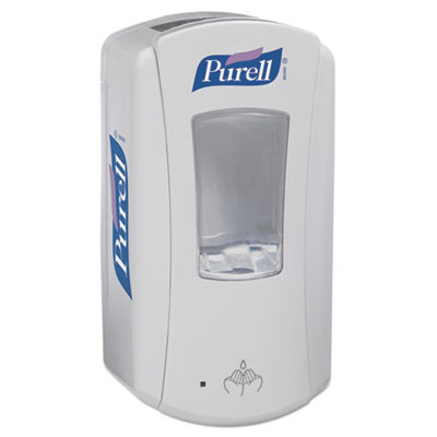 PURELL LTX-12 Touch-Free Dispenser  1200 mL  5 75  x 4  x 10 5   White (GOJ 1920-04)