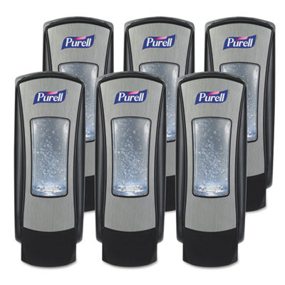 PURELL ADX-12 Dispenser  1200 mL  4 5  x 4  x 11 25   Chrome Black (GOJ 8828-06)