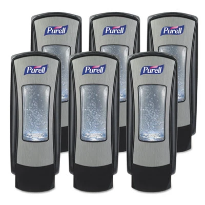 PURELL ADX-12 Dispenser  1200 mL  4 5  x 4  x 11 25   Chrome Black (GOJ 8828-06)