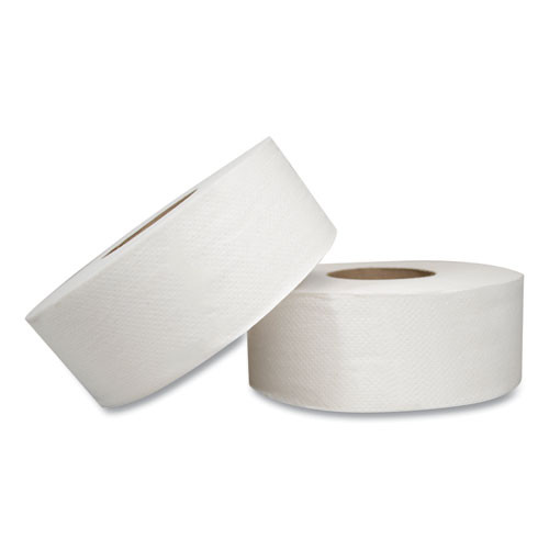 Morcon Tissue Jumbo Bath Tissue  Septic Safe  2-Ply  White  500 ft  12 Carton (MOR 129X)