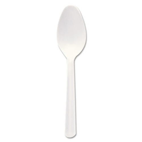 Dart Bonus Polypropylene Cutlery  5   Teaspoon  White (DCC S5BW)