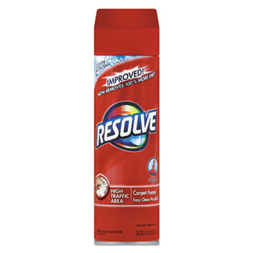 RESOLVE Foam Carpet Cleaner  Foam  22 oz  Aerosol Can (REC 00706)