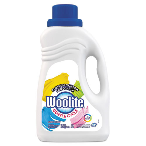 WOOLITE Gentle Cycle Laundry Detergent  Light Floral  50 oz Bottle (REC 77940)