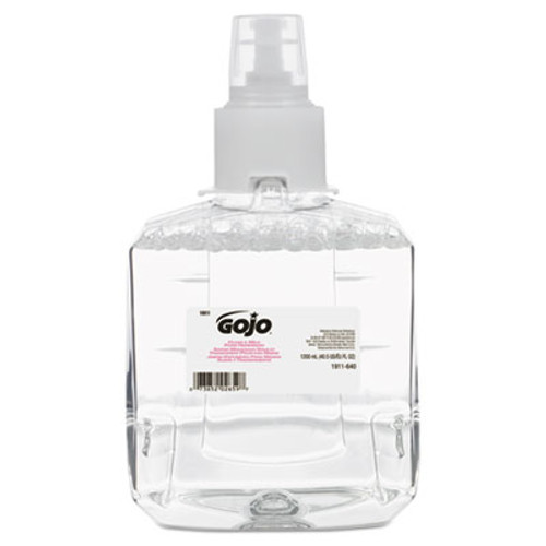 GOJO Clear   Mild Foam Handwash Refill  Fragrance-Free  1200mL Refill  2 Carton (GOJ 1911-02)