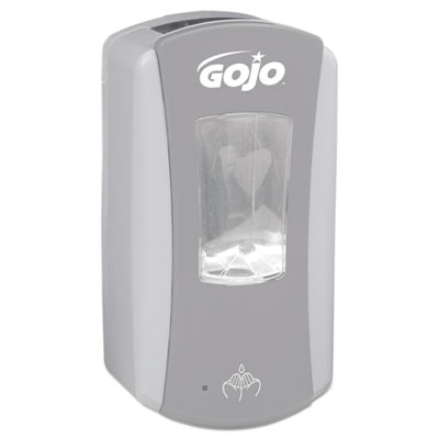 GOJO LTX-12 Touch-Free Dispenser  1200 mL  5 25  x 3 33  x 10 5   Gray White (GOJ 1984-04)