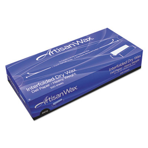 Bagcraft Interfolded Dry Wax Deli Paper  10  x 10 3 4   White  500 Box  12 Boxes Carton (BGC 012010)