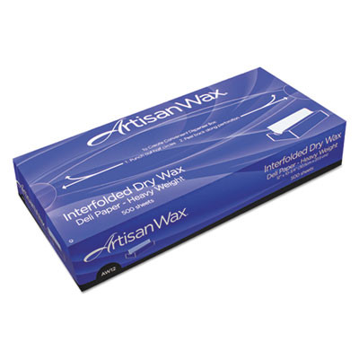 Bagcraft Interfolded Dry Wax Deli Paper  10  x 10 3 4   White  500 Box  12 Boxes Carton (BGC 012010)
