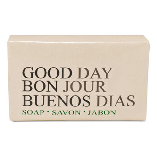 Good Day Amenity Bar Soap  Pleasant Scent    1 2  1 000 Carton (GTP 390050)