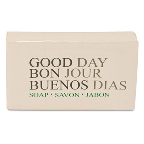 Good Day Amenity Bar Soap  Pleasant Scent    1 1 2  500 Carton (GTP 390150)