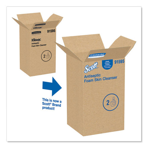 Scott Control Antiseptic Foam Skin Cleanser  Unscented  1200 mL Refill (KCC 91595)