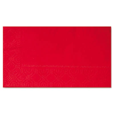 Hoffmaster Dinner Napkins  2-Ply  15 x 17  Red  1000 Carton (HFM 180511)