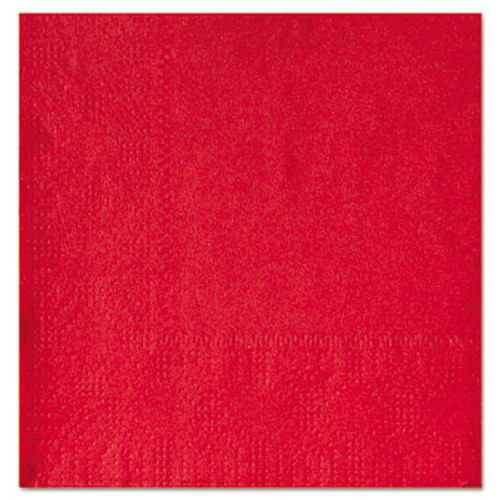 Hoffmaster Beverage Napkins  2-Ply  9 1 2 x 9 1 2  Red  1000 Carton (HFM 180311)