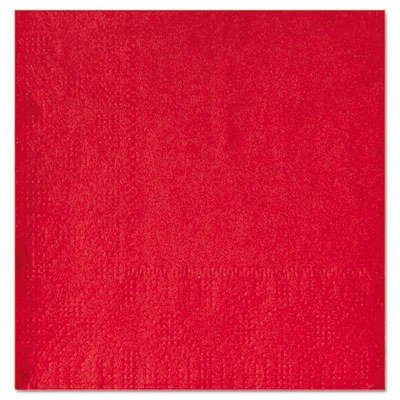 Hoffmaster Beverage Napkins  2-Ply  9 1 2 x 9 1 2  Red  1000 Carton (HFM 180311)