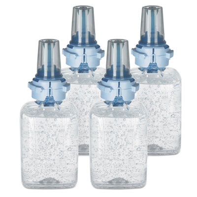 PURELL Advanced Hand Sanitizer Green Certified Gel Refill  700 ml  Fragrance Free  4 Carton (GOJ 8703-04)