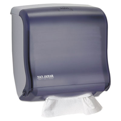 San Jamar Ultrafold Fusion C-Fold   Multifold Towel Dispenser  11 1 2x5 1 2x11 1 2  Black (SAN T1755TBK)