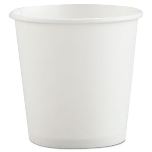 Scc 374w 50 81 03 Polycoated Hot Paper Cups 4 Oz White