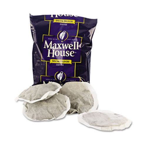 Maxwell House Coffee  Regular Ground  1 2 oz Special Delivery Filter Pack  42 Carton (MRC FVS862400)