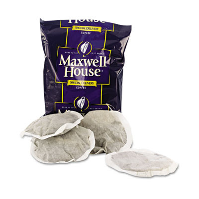 Maxwell House Coffee  Regular Ground  1 2 oz Special Delivery Filter Pack  42 Carton (MRC FVS862400)
