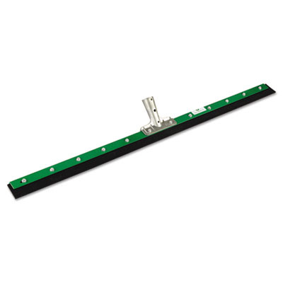 Unger Aquadozer Heavy Duty Floor Squeegee  36 Inch Blade  Green Black Rubber  Straight (UNG FP90)