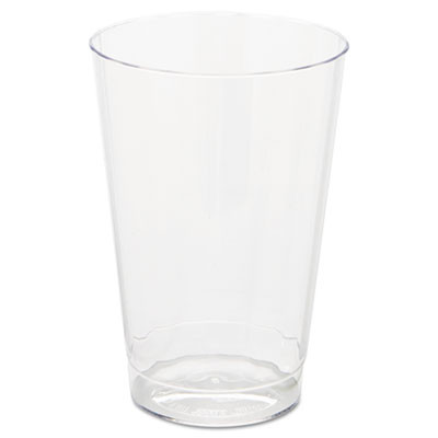 WNA Classic Crystal Plastic Tumblers  12 oz  Clear  Fluted  Tall (WNA CC12240)